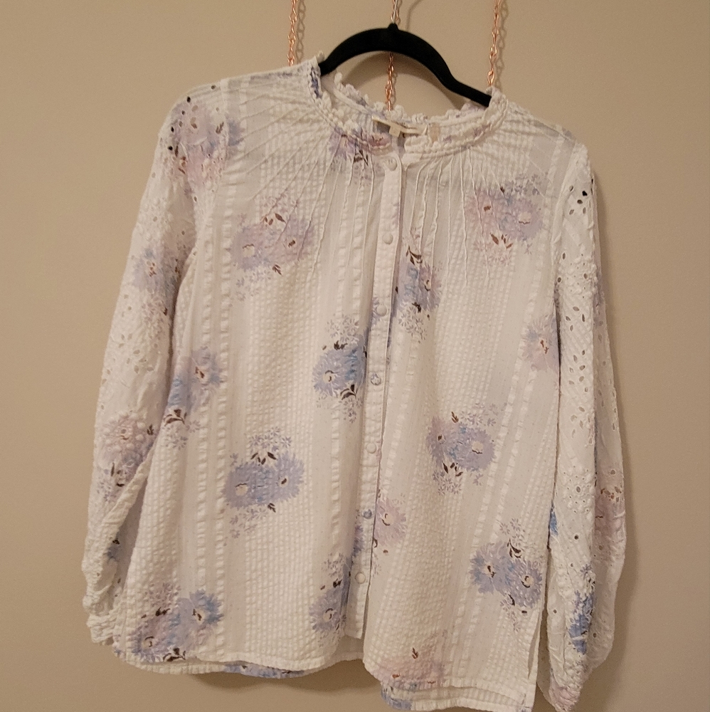 Love shack fancy flora eyelet details